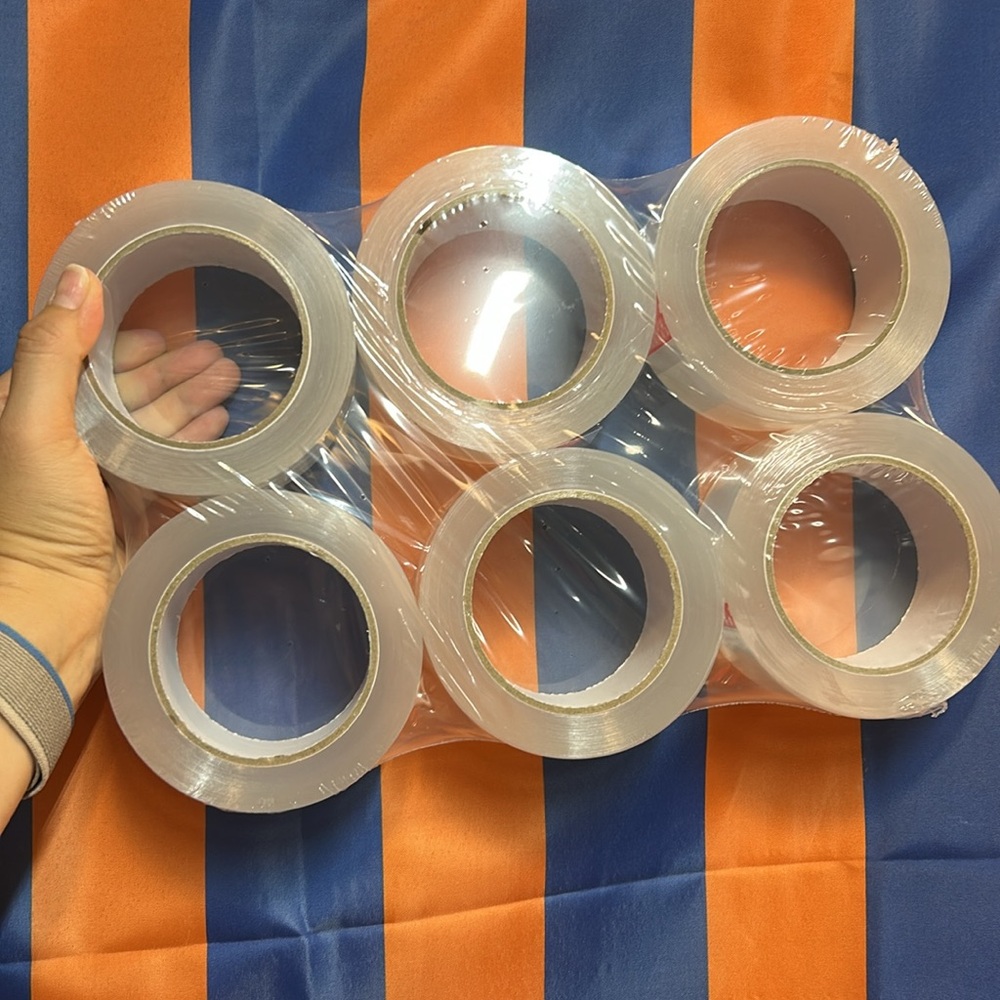 (6) Roll of Clear Packing Tape